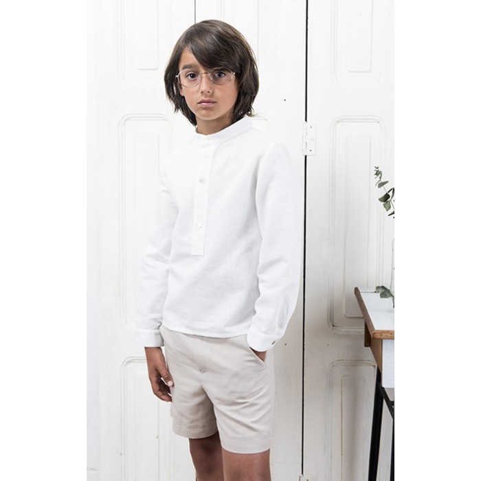 BASIC STONE MAO SHIRT