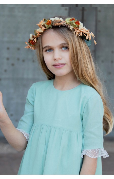 Vestido ceremonia Lena Aguamarina Vestido ceremonia Lena Aguamarina