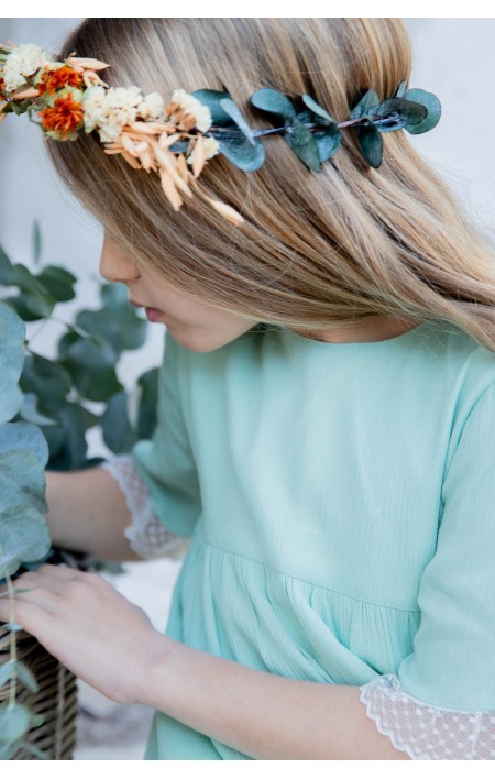 Vestido ceremonia Lena Aguamarina Vestido ceremonia Lena Aguamarina