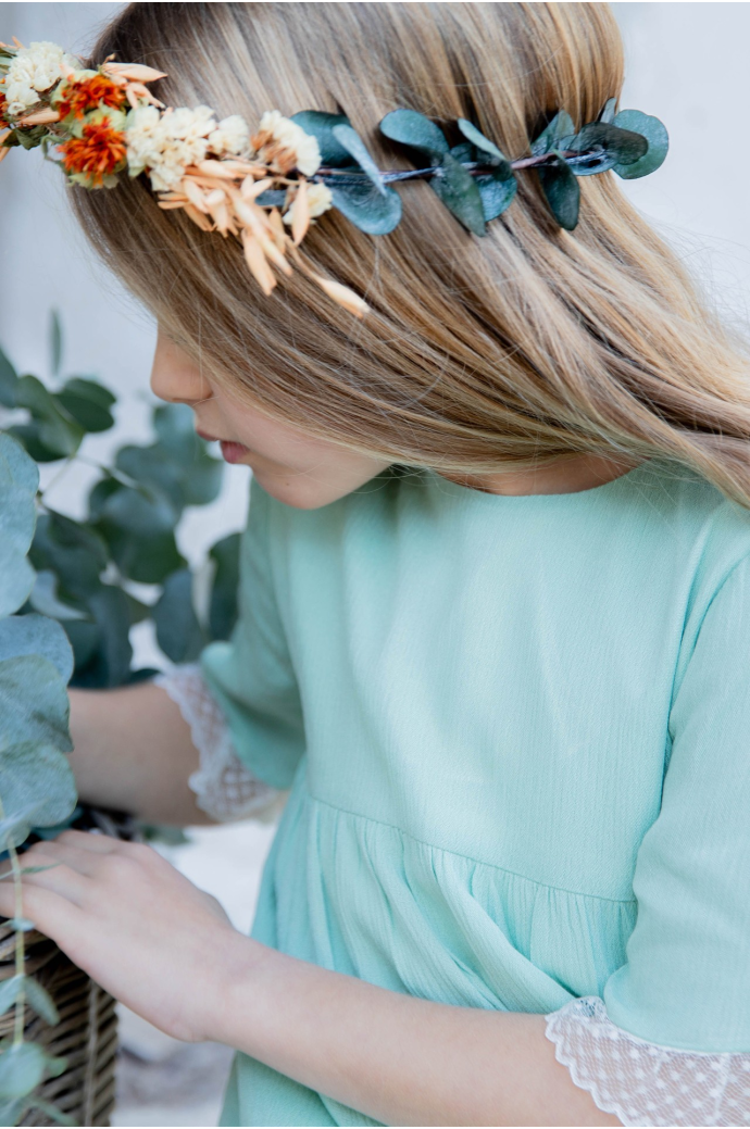 Vestido ceremonia Lena Aguamarina Vestido ceremonia Lena Aguamarina