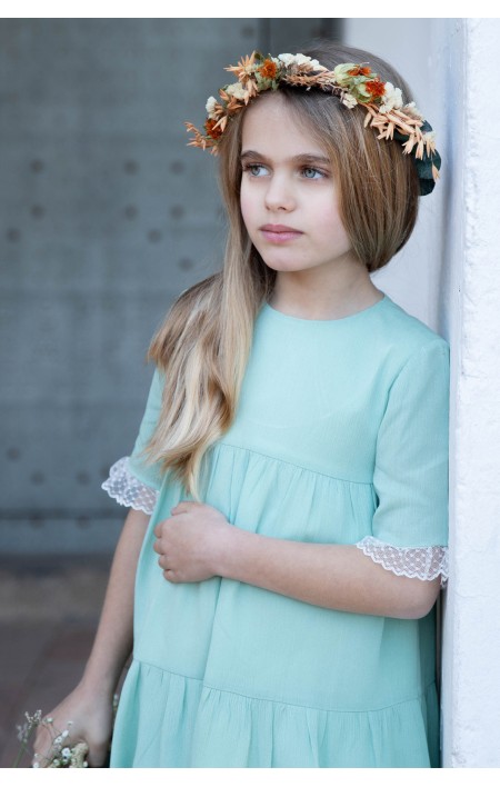 Vestido ceremonia Lena Aguamarina Vestido ceremonia Lena Aguamarina