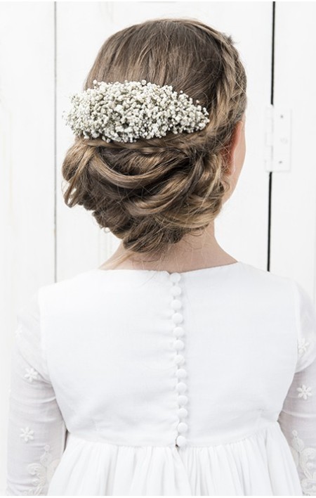 Tocado Paniculata Marfil