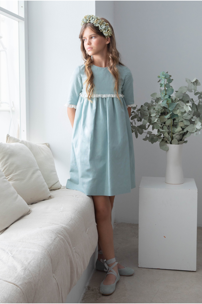 Sofia Linen Dress