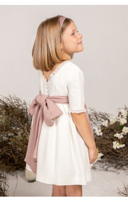 Vestido ceremonia Génova Nude