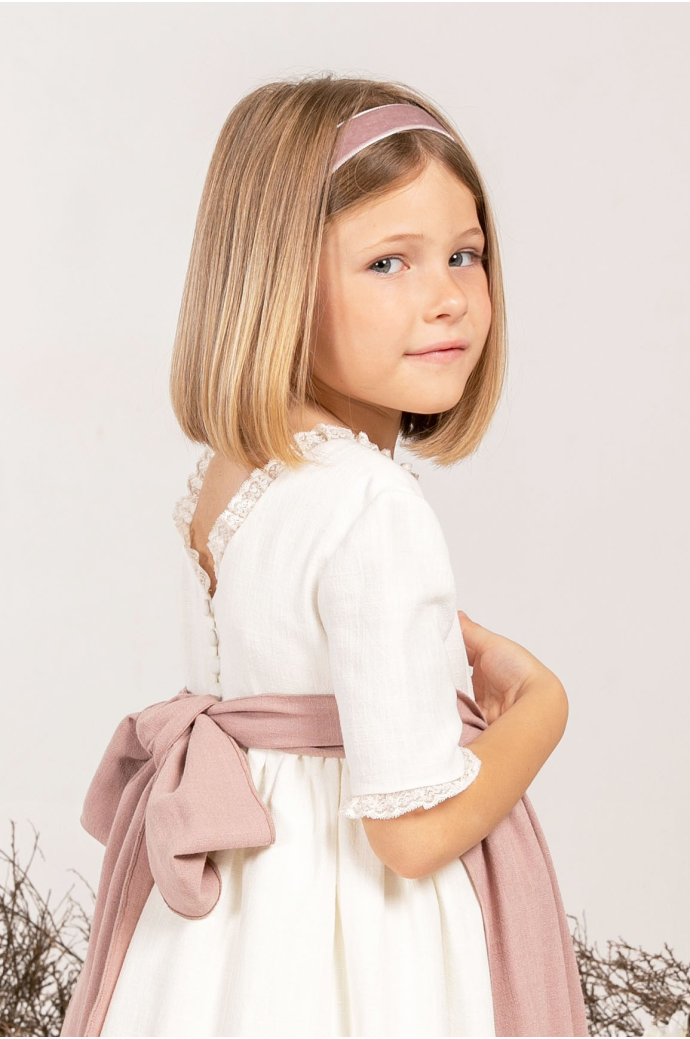 Vestido ceremonia Génova Nude