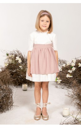 Vestido ceremonia Génova Nude