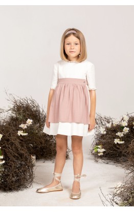 Vestido ceremonia Génova Nude