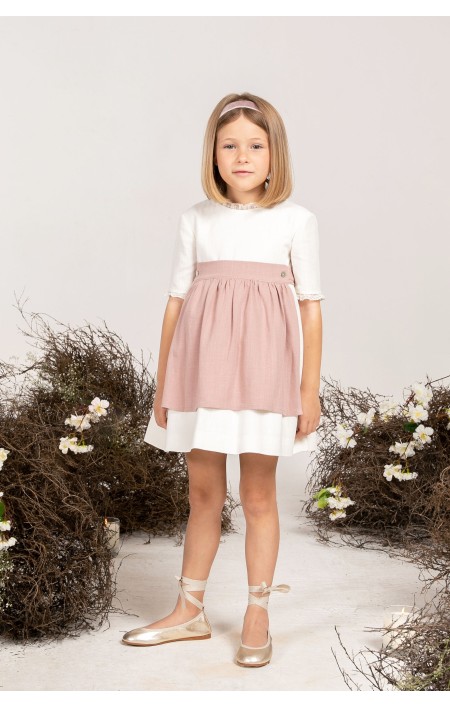 Vestido ceremonia Génova Nude