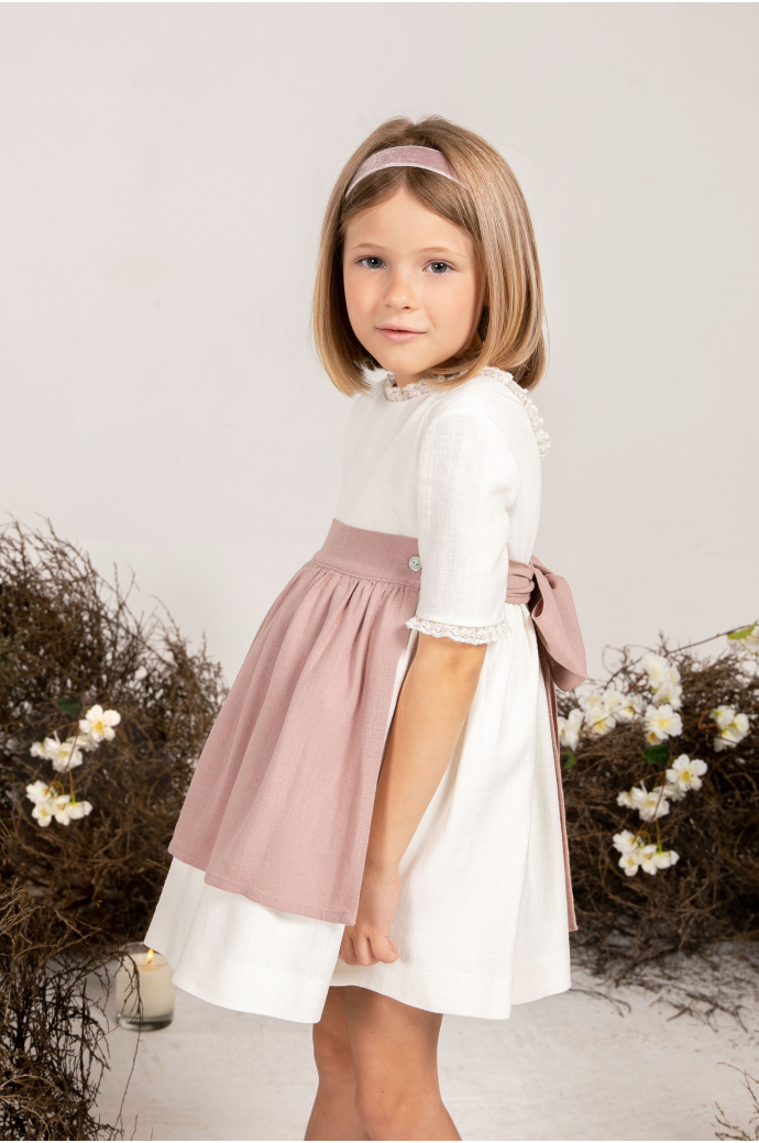 Vestido ceremonia Génova Nude