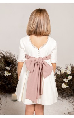 Vestido ceremonia Génova Nude