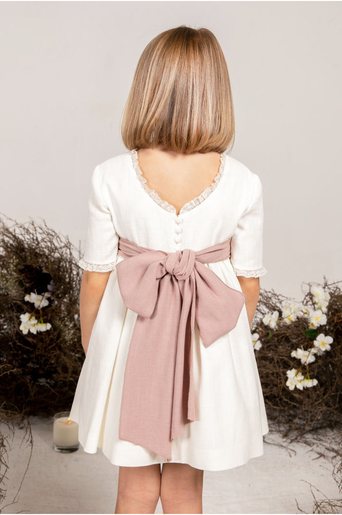 Vestido ceremonia Génova Nude