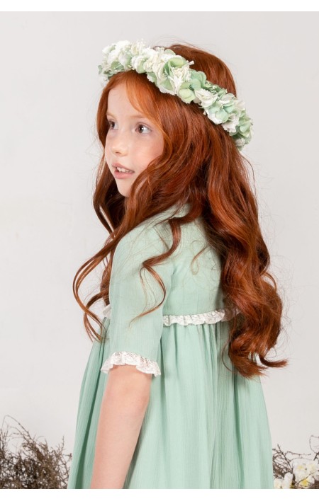 Vestido Ceremonia Sofia aguamarina