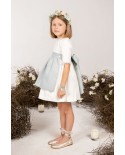 Aquamarine Tulle Bow