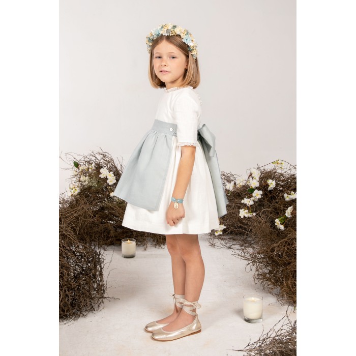 Aquamarine Tulle Bow