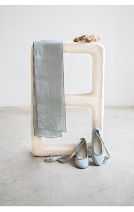 Powder Blue Ballerina Shoe