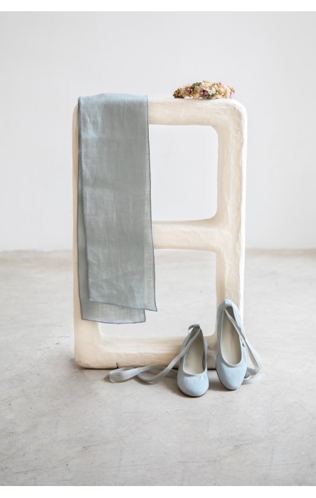 Powder Blue Ballerina Shoe