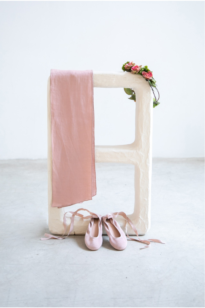 Nude Ceremony Ballerina shoe