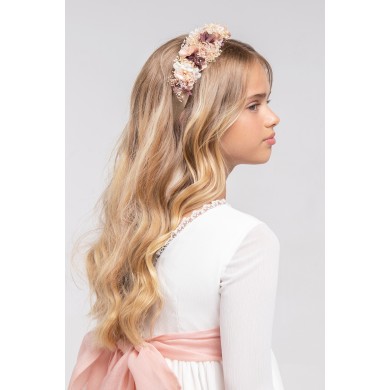 Nude Preserved Flower Headdress