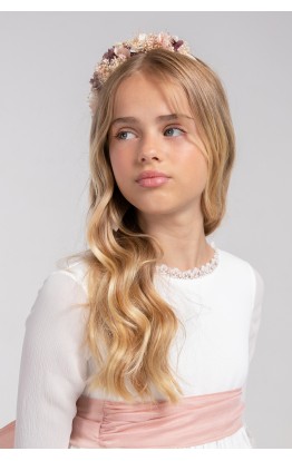 Nude Preserved Flower Headdress