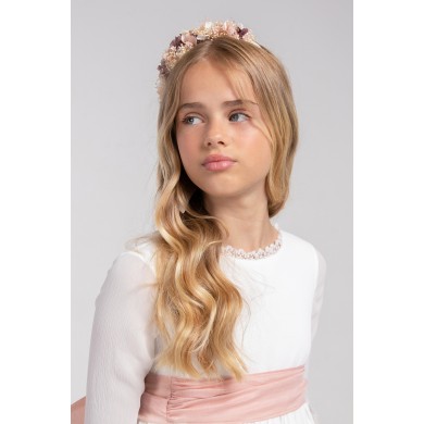 Nude Preserved Flower Headdress