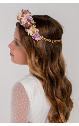 Lavender Preserved Flower Crown