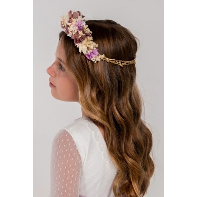 Lavender Preserved Flower Crown