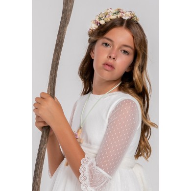 Lavender and Sage Preserved Flower Headdress