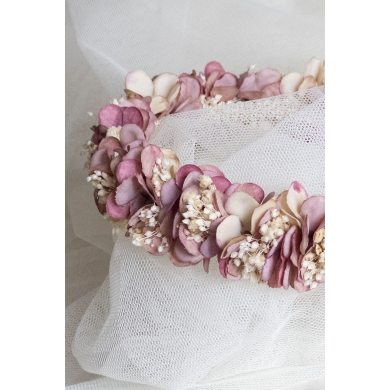 Mauve Flower Crown Mauve Flower Crown
