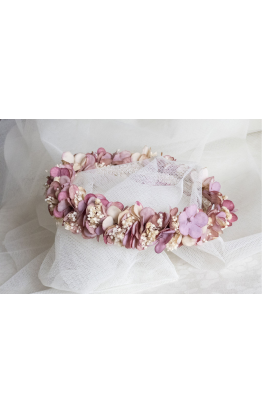 Mauve Flower Crown