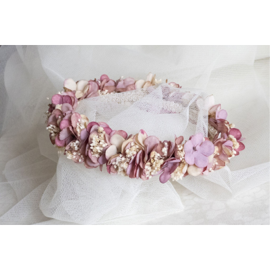 Mauve Flower Crown Mauve Flower Crown