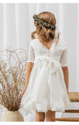 Ivory Matera Ceremony Dress