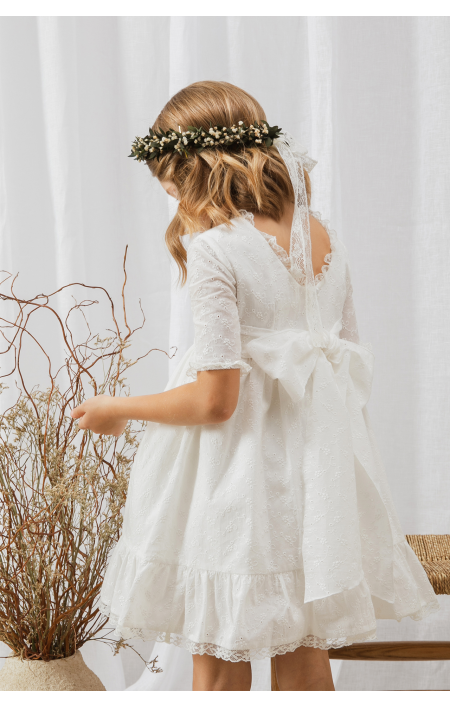 Vestido de Ceremonia Matera Marfil Vestido de Ceremonia Matera Marfil