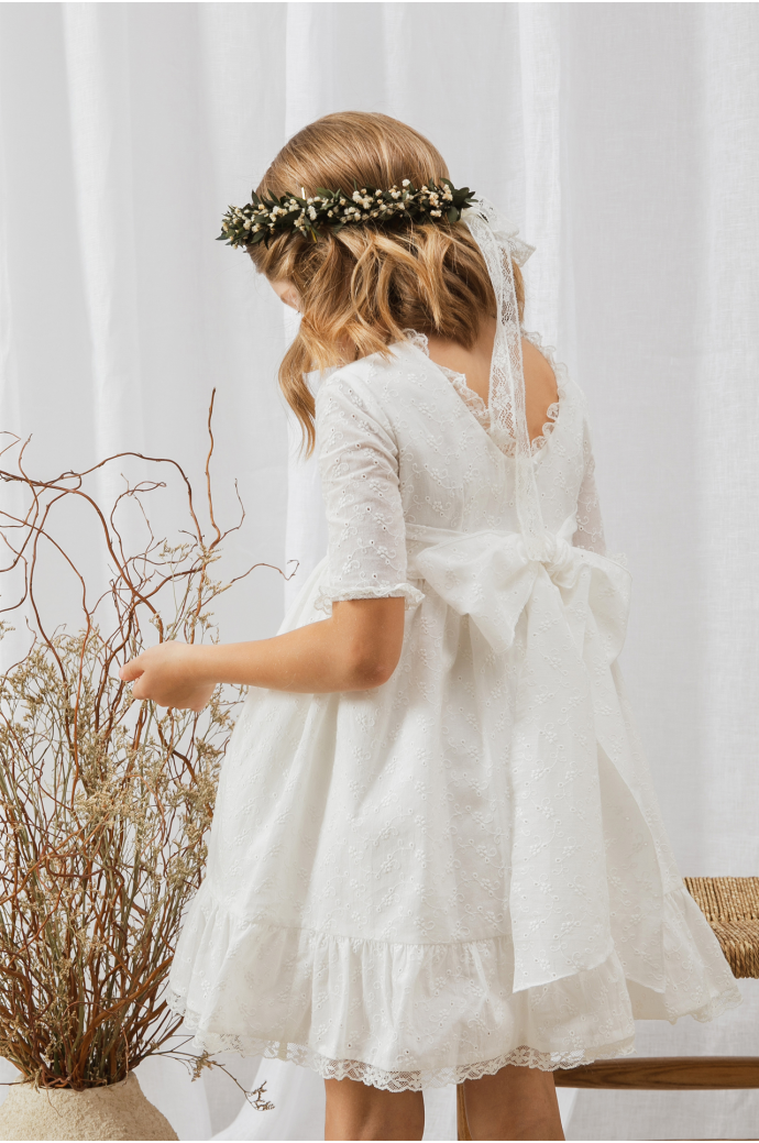 Vestido de Ceremonia Matera Marfil Vestido de Ceremonia Matera Marfil