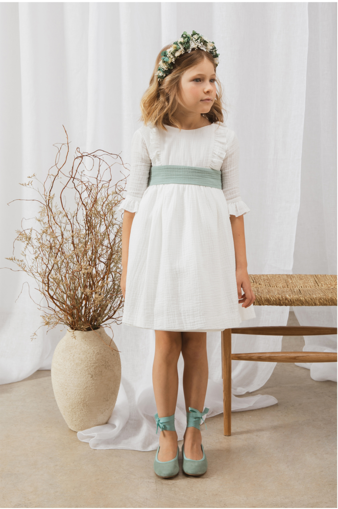 Vestido de Ceremonia Valentina Salvia Vestido de Ceremonia Valentina Salvia