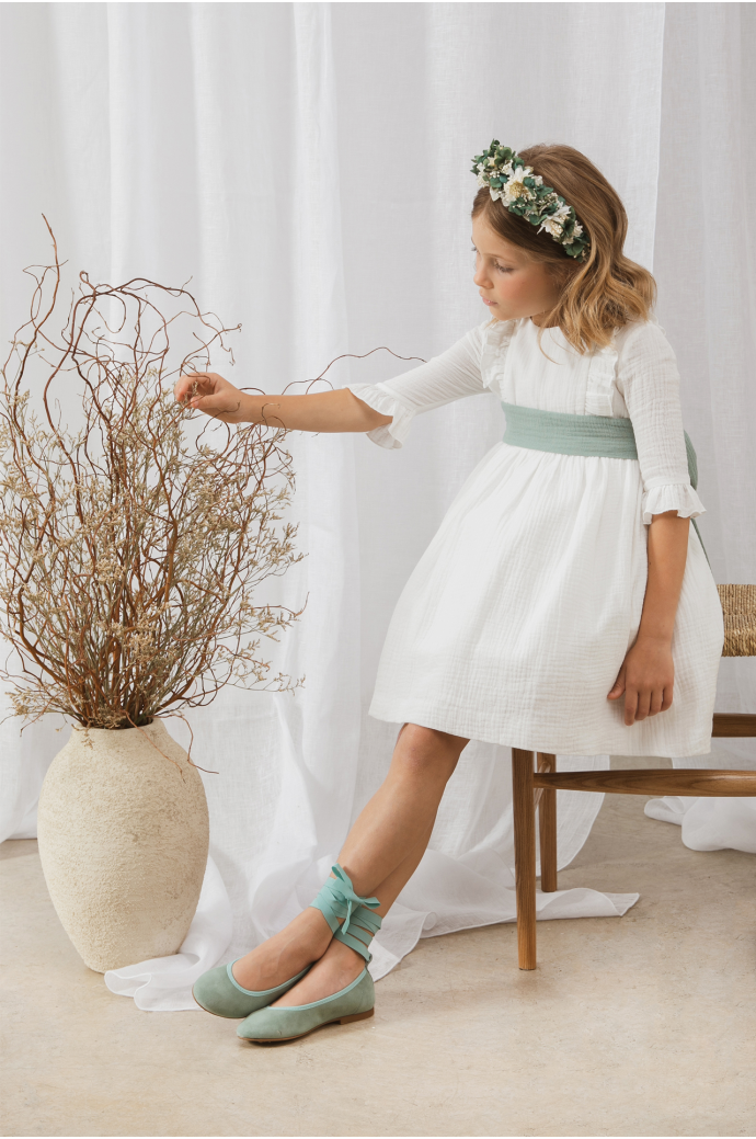 Vestido de Ceremonia Valentina Salvia Vestido de Ceremonia Valentina Salvia