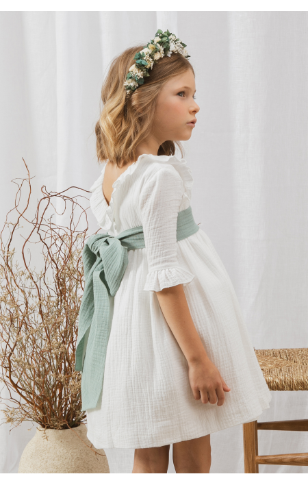 Vestido de Ceremonia Valentina Salvia Vestido de Ceremonia Valentina Salvia