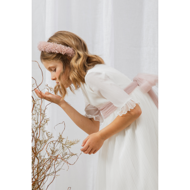 Vestido Ceremonia Casilda Nude