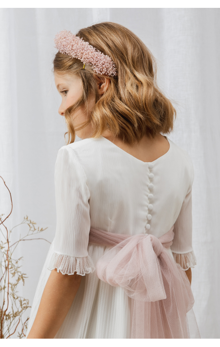 Vestido Ceremonia Casilda Nude