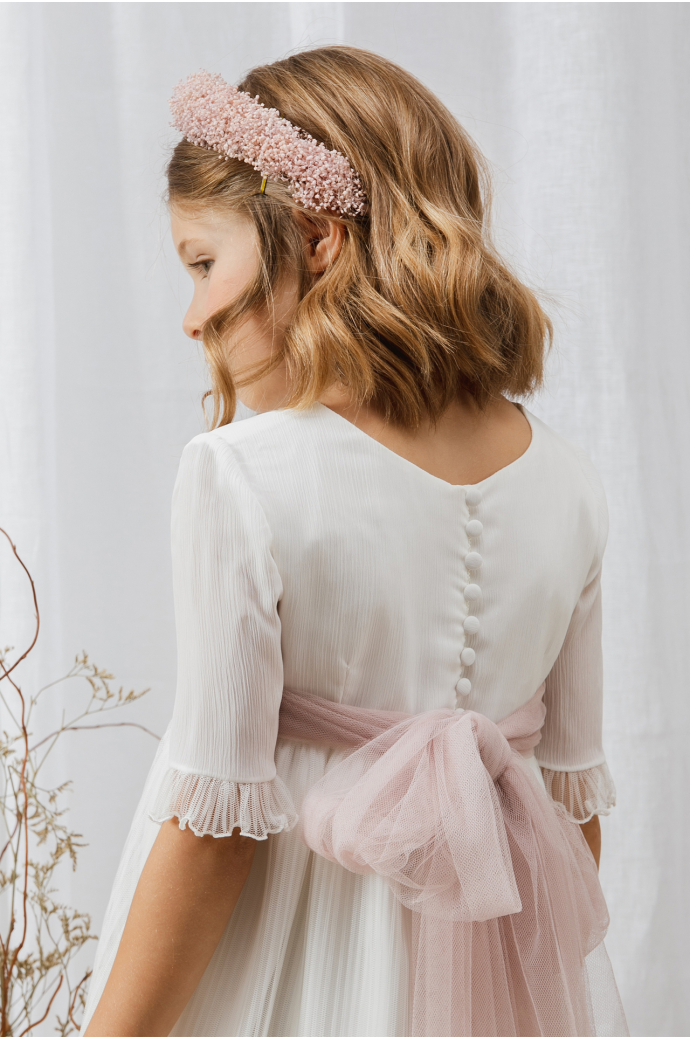 Vestido Ceremonia Casilda Nude