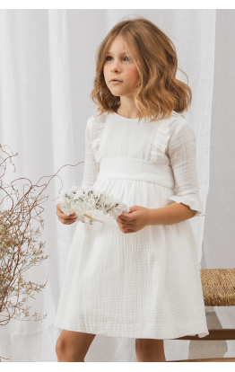 Vestido de Ceremonia Valentina Marfil