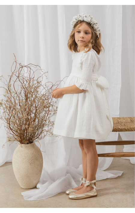 Vestido de Ceremonia Valentina Marfil