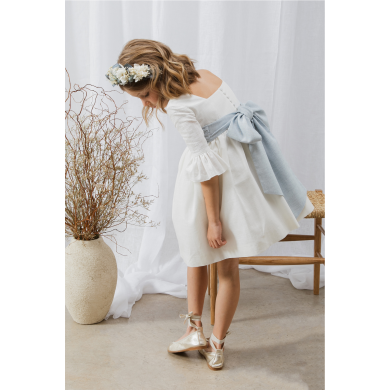 Marseille Rustic Blue Ceremony Dress