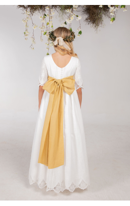Vestido Comunión Manuela Mostaza