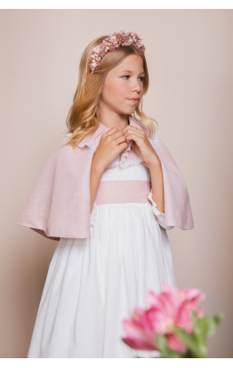 Quartz Linen Cape