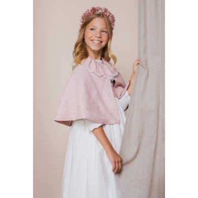 Quartz Linen Cape